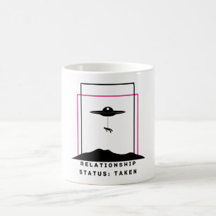 Mug Citation drôle d'enlèvement d'extraterrestre Statu