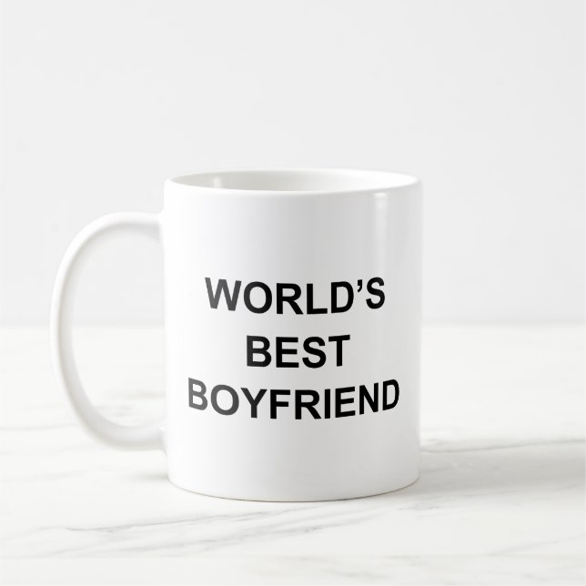 Mug Citation drôle du meilleur copain du monde avec du (Gauche)
