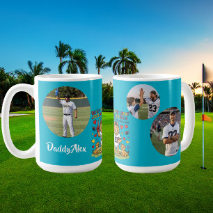 Mug Citation drôle et mignonne Photo de papa footballe
