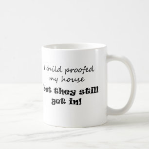 Mug Citation drôle noir et blanc jolie typographie de 