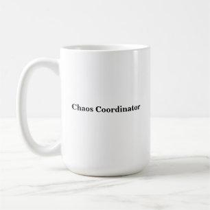 Mug Citation du coordinateur du Chaos pour les enseign