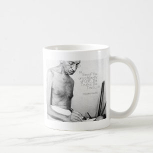 Mug Citation du Mahatma Gandhi, Minorité d'un, Vérité