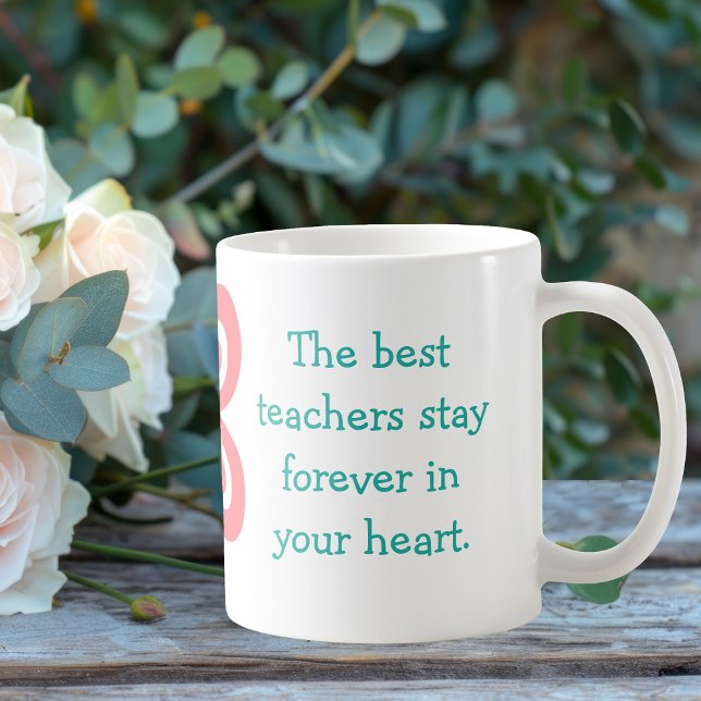 Mug Citation du meilleur enseignant personnalisé Papil (Créateur téléchargé)