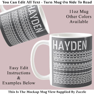 Mug Citation du message caché 137WG