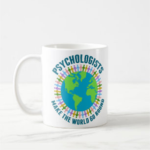 Mug Citation du monde des psychologues mignons sur la