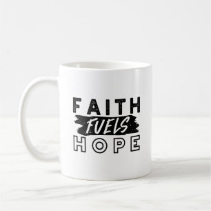 Mug Citation Foi Alimente Espoir – Art Chrétien Uplift