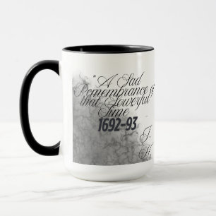 Mug Citation historique de Witch Salem