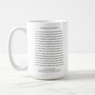 Mug Citation inspirante de Woman in the Arena