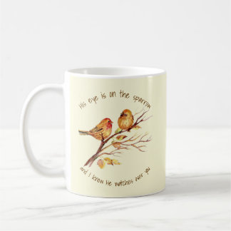 Mug Citation inspirante Son Oeil est sur le Bruant,