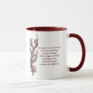Mug Citation inspirée de prière de sérénité