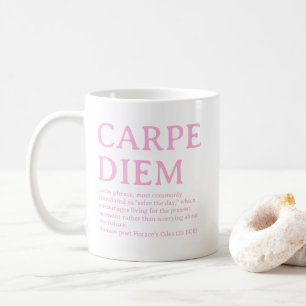 Mug Citation latine Carpe Diem
