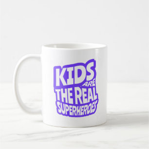 Mug Citation Les Enfants Sont Les Vrais Super-Héros Ar