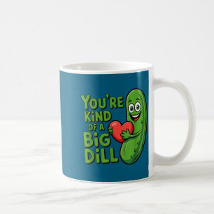 Mug Citation mignonne disant que le cornichon drôle es