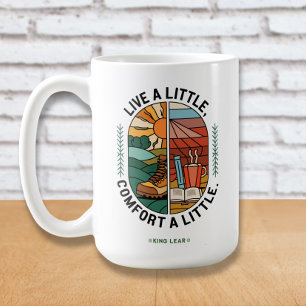 Mug Citation moderne Coloré Inspiration Randonnée