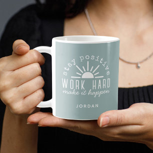 Mug Citation Motivante Positive avec N'importe Quel No