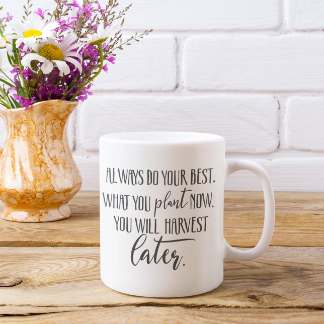 Mug Citation motivationnelle de jardinage (Créateur téléchargé)