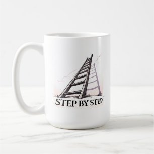 Mug Citation motivationnelle minimale étape par étape
