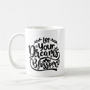 Mug Citation Motivationnelle Minimaliste Élégante Typo