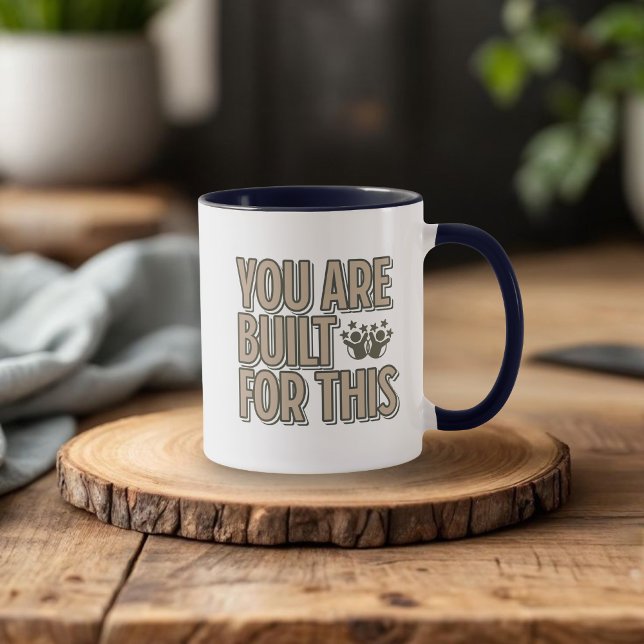 Mug Citation Motivationnelle Positive Céramique Café (Créateur téléchargé)
