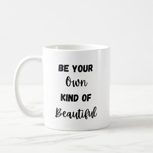 Mug Citation motivationnelle : Soyez votre propre espè (Gauche)