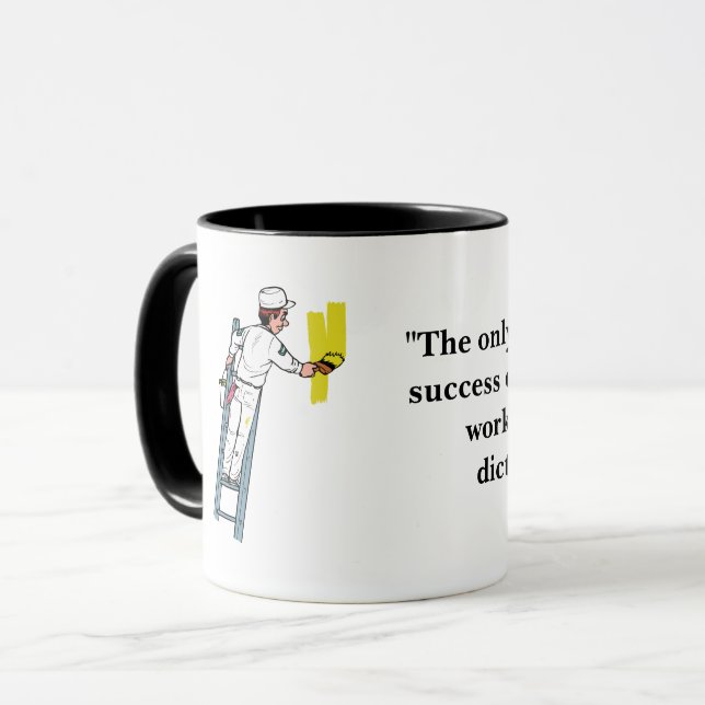 Mug Citation noire en gras (Devant gauche)