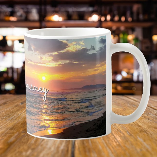 Mug Citation personnalisée ou texte personnalisé Photo (Créateur téléchargé)