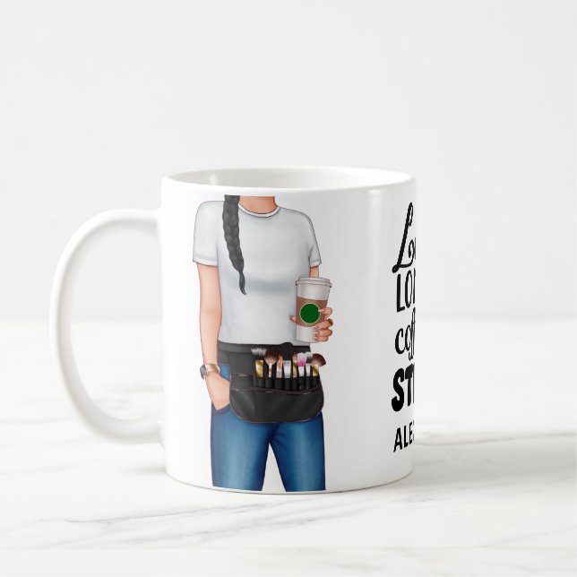 Mug Citation Personnelle De Maquillage (Gauche)