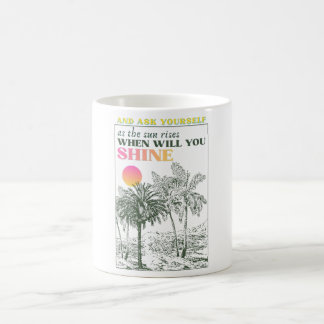 Mug Citation rétro d'inspiration pour prendre soin de 