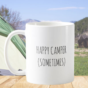 Mug Citation rustique joyeux de Camper amusant