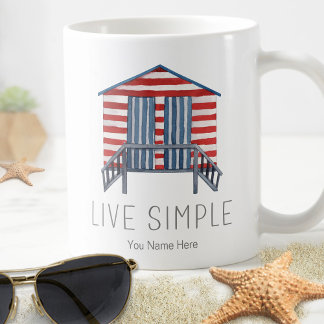 Mug Citation simple en direct Nautique Summer Beach Ca