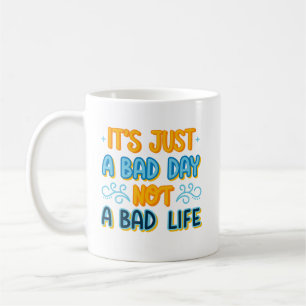 Mug Citation simple et gaie de soleil Bright Orange Bl