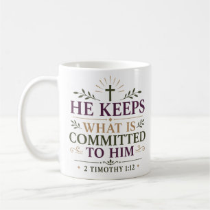 Mug Citation Spirituelle Il Garde Ce Qui Lui Est Confi