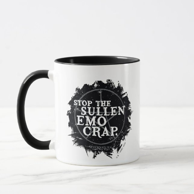 Mug Citation surnaturelle "Emo" (Gauche)