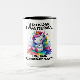 Mug Citation Unicorn drôle