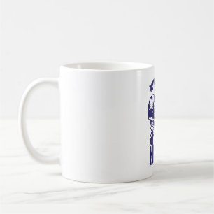 Mug citation work hard stay humble 666 musculation tet