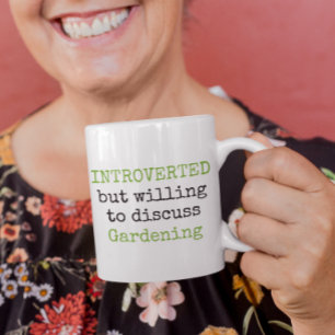 Mug Citations amusantes de jardinage présentées