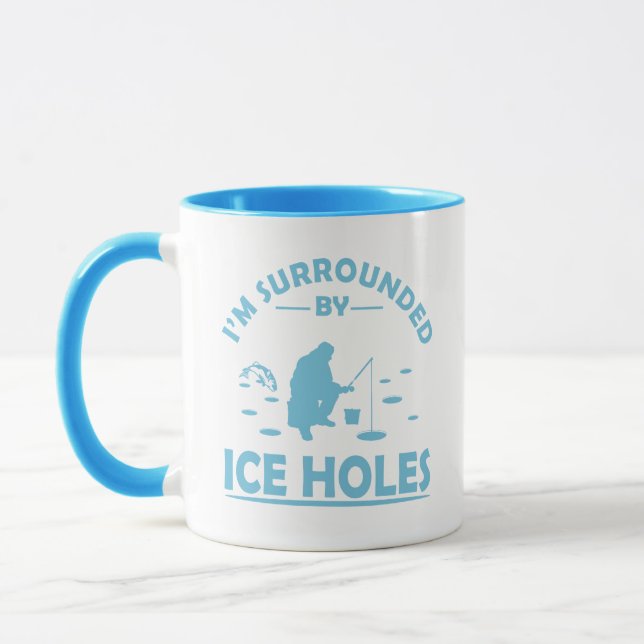Mug citations amusantes sur les amateurs de pêche à la (Gauche)
