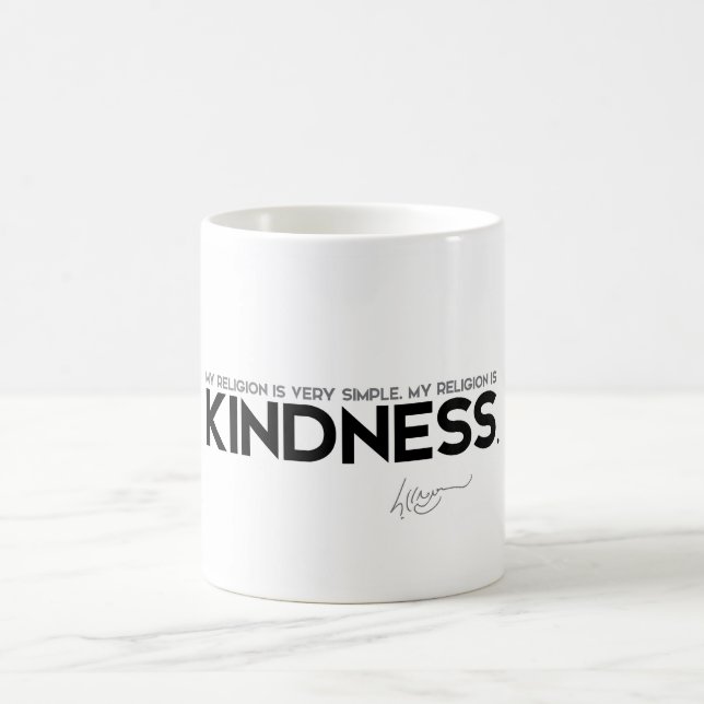 Mug CITATIONS : Dalai Lama : Ma religion est (Centre)