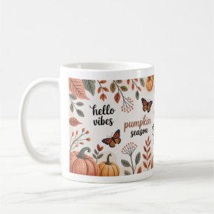 Mug Citations d'automne Cosy Citrouille Saison Villes