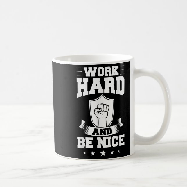 Mug Citations de travail acharné Insertion Citation mo (Droite)
