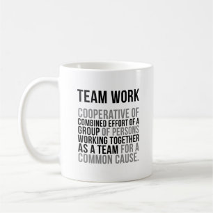 Mug Citations de travail d'équipe