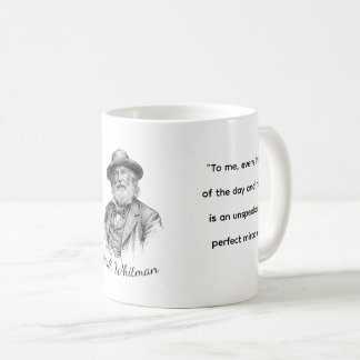 Mug Citations de Walt Whitman pour la vie