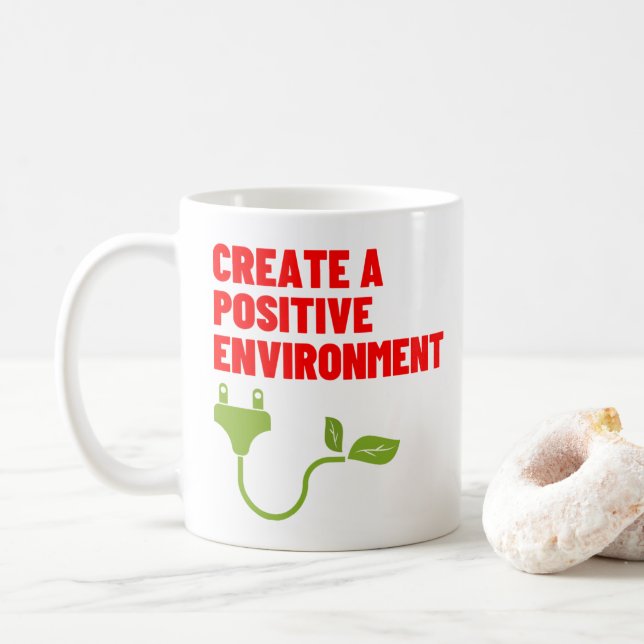 Mug Citations d'environnement  (Avec donut)