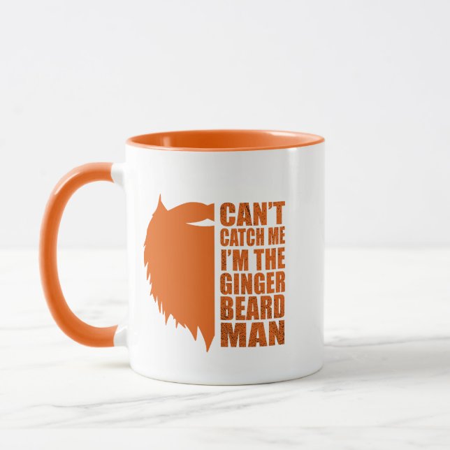 Mug citations drôles de ginger bebe man (Gauche)