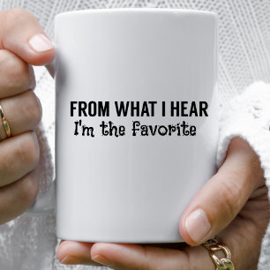 Mug Citations drôles Rivalité fraternelle Je suis le p
