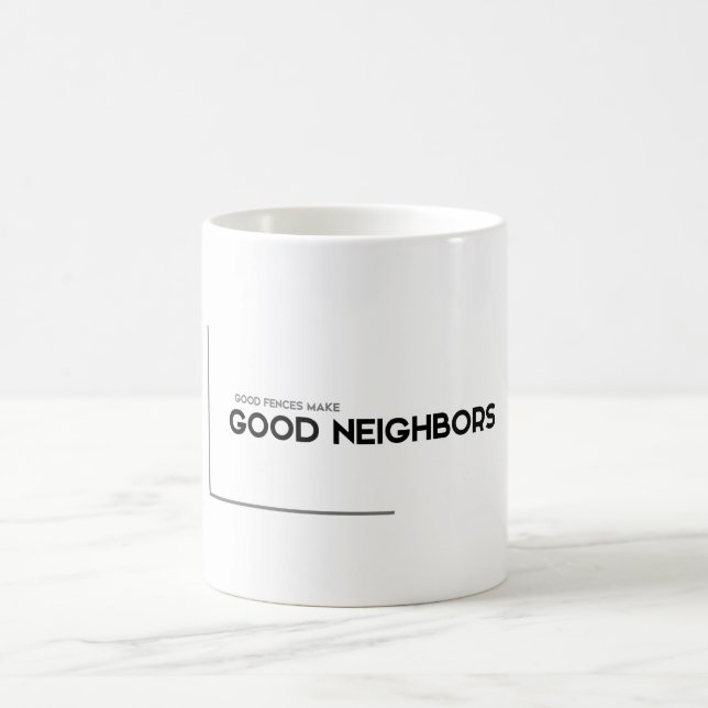 Mug Citations MODERNES : bonnes barrières, bons (Centre)