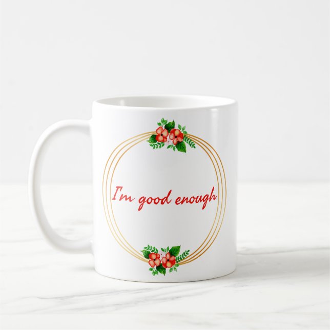 Mug citations motivationnelles et inspirantes pour la  (Gauche)