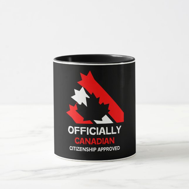 Mug Citoyenneté canadienne | Cadeau | Célébration (Centre)