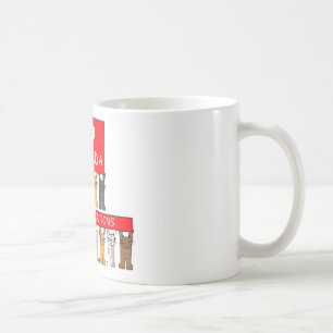 Mug Citoyenneté canadienne Félicitations chats mignons