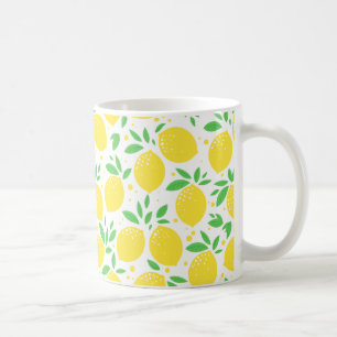 Mug Citron agrumes Fruit Orchard Jaune Motif
